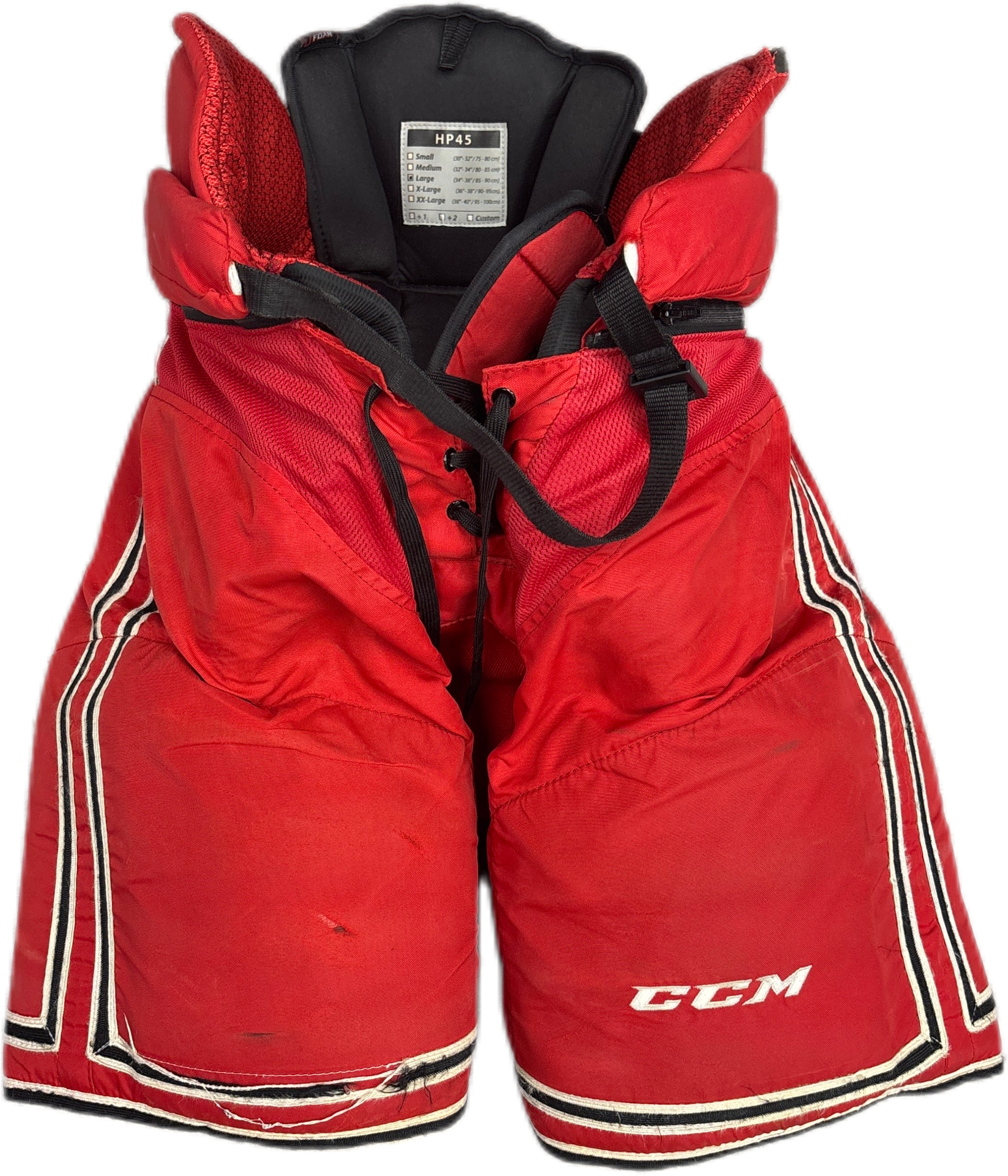 CCM HP45 - Pantalon NCAA d'occasion (rouge/blanc/noir)